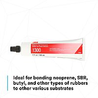 3M Neoprene High Performance Rubber and Gasket Adhesive 1300, Yellow Color, Industrial Grade, Heavy Duty, Gasket Bonding