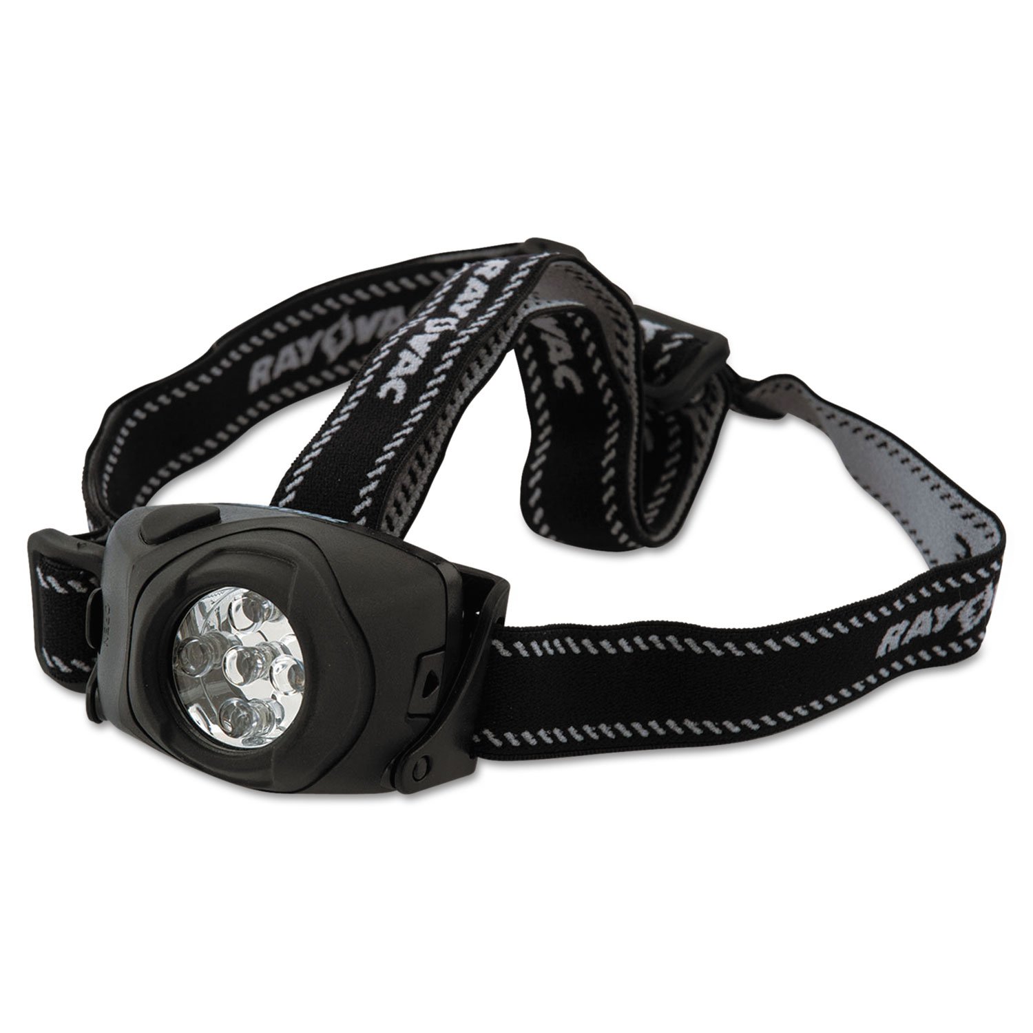 Rayovac Virtually Indestructible LED Headlamp, Durable and Bright Headlamp with Head Strap, Camping Gear and Work Light
