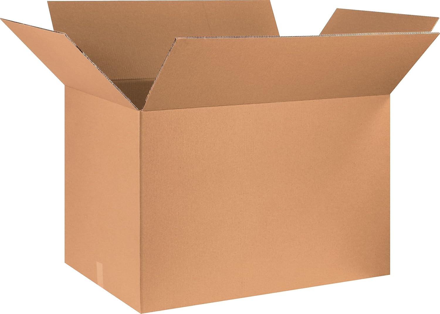 Heavy-Duty Corrugated Shipping Box: 36" Long, 24" Wide, 24" High