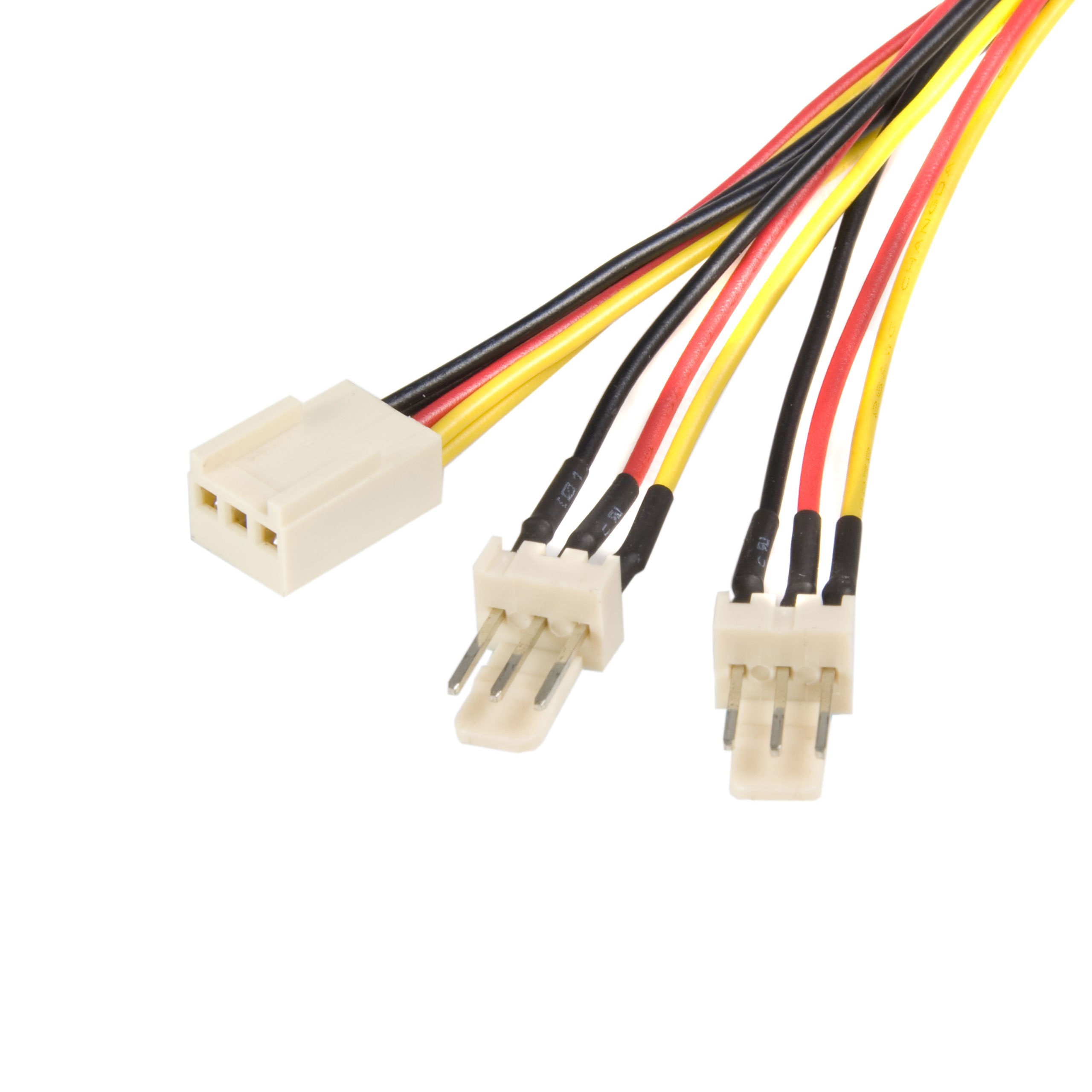 StarTech.com Fan Power Splitter Cable - 3-pin & 4-pin (Internal)