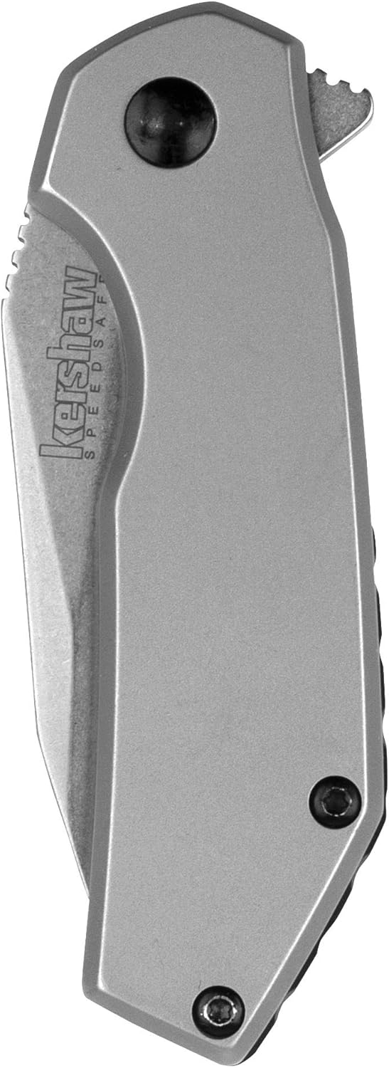 Kershaw Valve Frame Lock Knife Bead Blast Stainless Steel (2.25" Stonewash) 1375