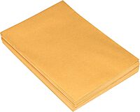 JAM PAPER Open End Catalog Envelopes with Peel & Seal - Brown Kraft Manila