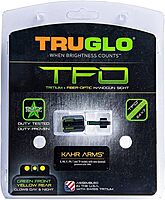 TRUGLO TFO Tritium & Fiber-Optic Handgun Sight, Snag-Resistant