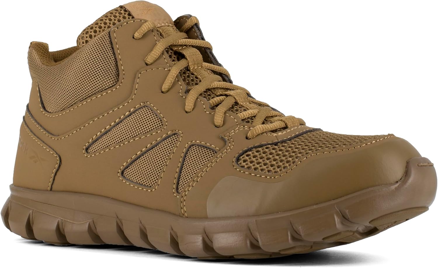 REEBOK Mens Sublite Cushion Tactical Mid Soft Toe Work Shoe