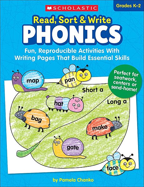 Read, Sort & Write: Phonics: Fun, Reproducible Activities With Writing Pages That Build Essential Skills
