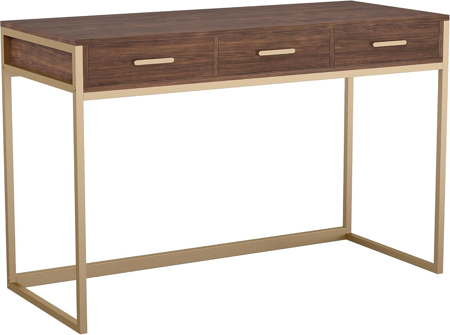 Martha Stewart Ollie Home Office Desk with 3 Drawers