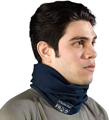 Ergodyne Chill-Its 6486 Fire Resistant Headband, Multifunctional Headwear, Moisture-Wicking, Navy, 10 x 8 x 0.5 Inch