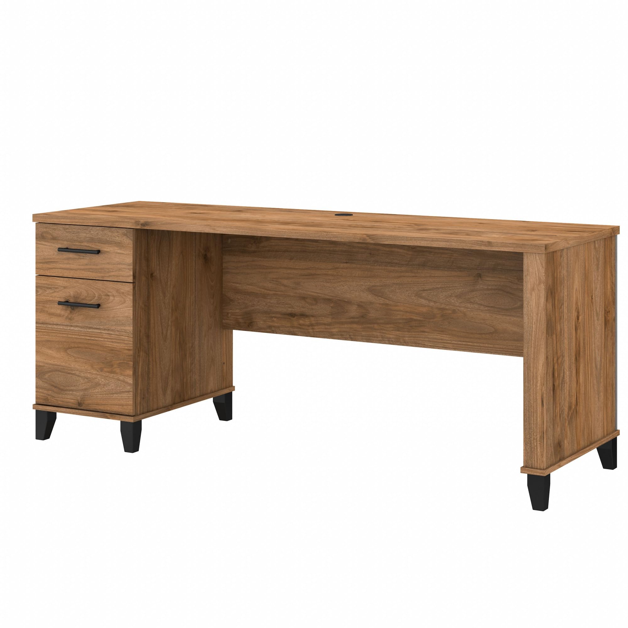 Bush Furniture Somerset 72W Office Desk with Drawers