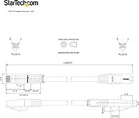 StarTech.com 50ft (15m) CAT6 Ethernet Cable - LSZH (Low Smoke Zero Halogen) - ETL Verified (N6LPATCH50BL)