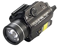 Streamlight 69261 TLR-2 HL 1000-Lumen Rail Mounted Weapon Light with integrated Red Aiming Laser Includes Key Kit for Select Handguns, Black