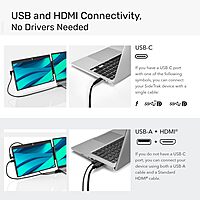 SideTrak Swivel 12.5" Portable Full HD Monitor for Laptop