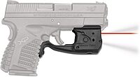 Crimson Trace Laserguard Pro Laser Sight and Tactical Light for Springfield Armory XD-S Pistols