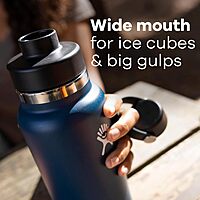 Hydro Flask Insulated Stainless Steel Wide Mouth Bottle with Flex Chug Cap