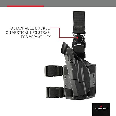 Safariland 7305 ALS/SLS Thigh Rig Tactical Holster with Quick-Release Leg Strap