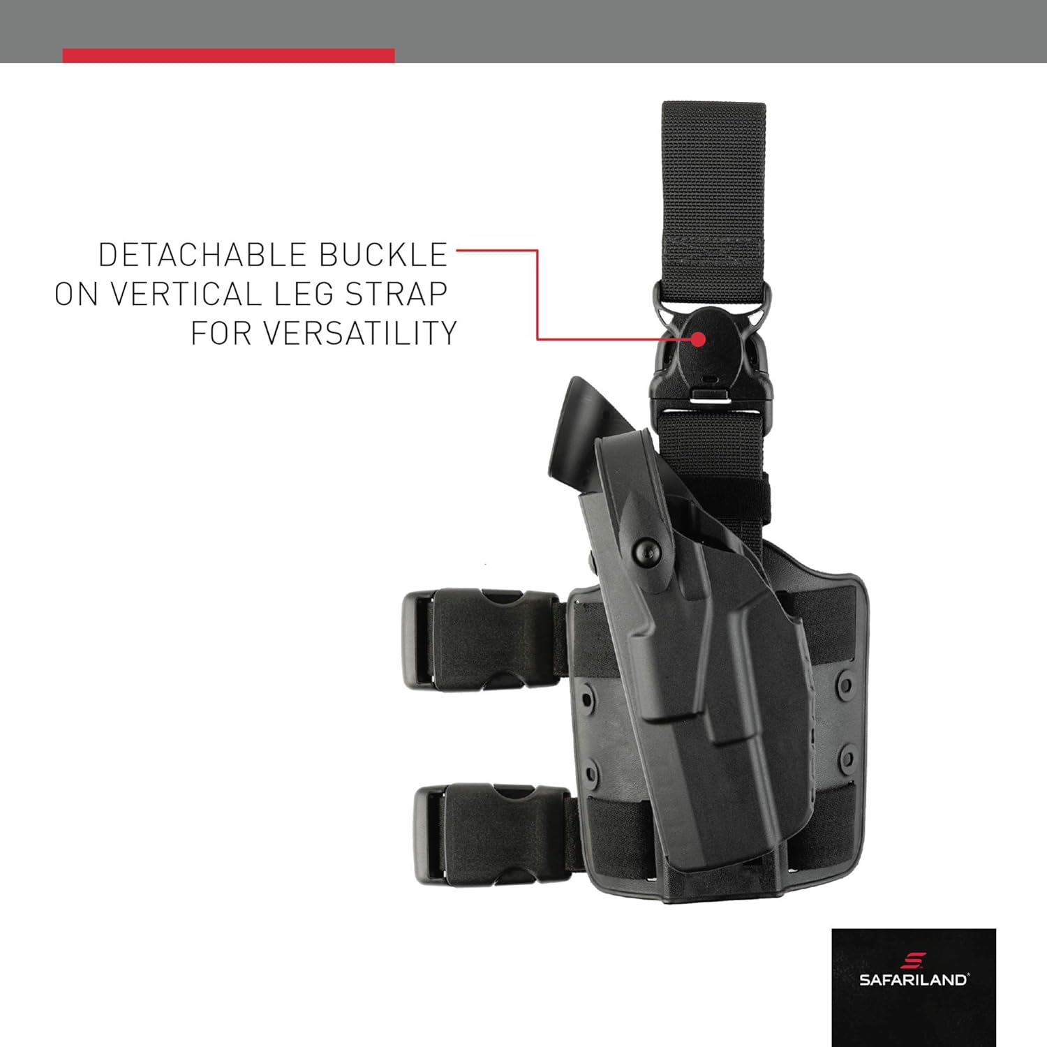 Safariland 7305 ALS/SLS Thigh Rig Tactical Holster with Quick-Release Leg Strap