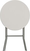 Flash Furniture Kathryn 2.63' Round Folding Bar Height Table for Parties and Commercial Events