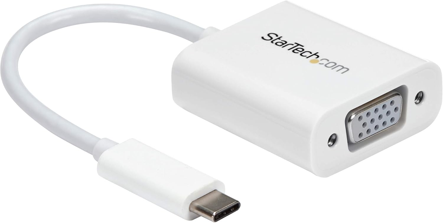 StarTech.com USB-C to VGA Adapter - Thunderbolt 3 Compatible