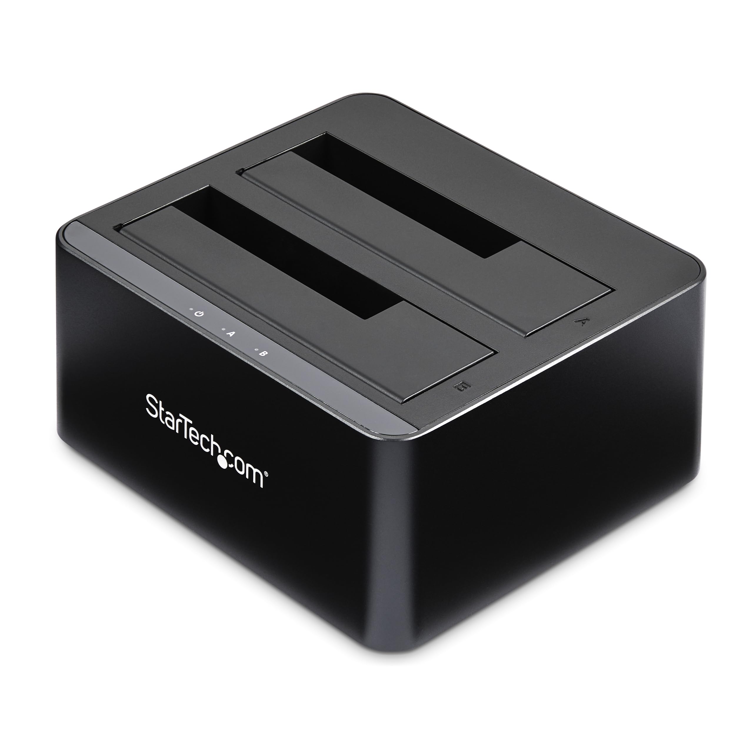 StarTech.com Dual-Bay USB 3.0 to SATA Hard Drive Docking Station, USB Hard Drive Dock, External 2.5/3.5" SATA I/II/III