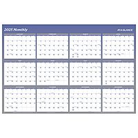 AT-A-GLANCE Reversible Vertical/Horizontal Erasable Wall Calendar, 48" x 32"