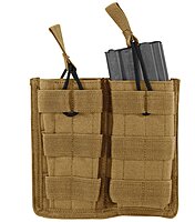 VOODOO TACTICAL M4/M16 Open-Top MOLLE Mag Pouch with Bungee System