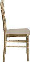 Flash Furniture Hercules Premium Series Chiavari Chair for Formal Events and Banquets, Commercial/Residential All-Occasion Event Chair, Gold 1