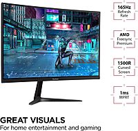 ViewSonic VX Series Gaming Monitor with FreeSync Premium and Eye Care