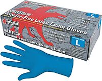 MCR SAFETY Medtech Latex Exam Gloves