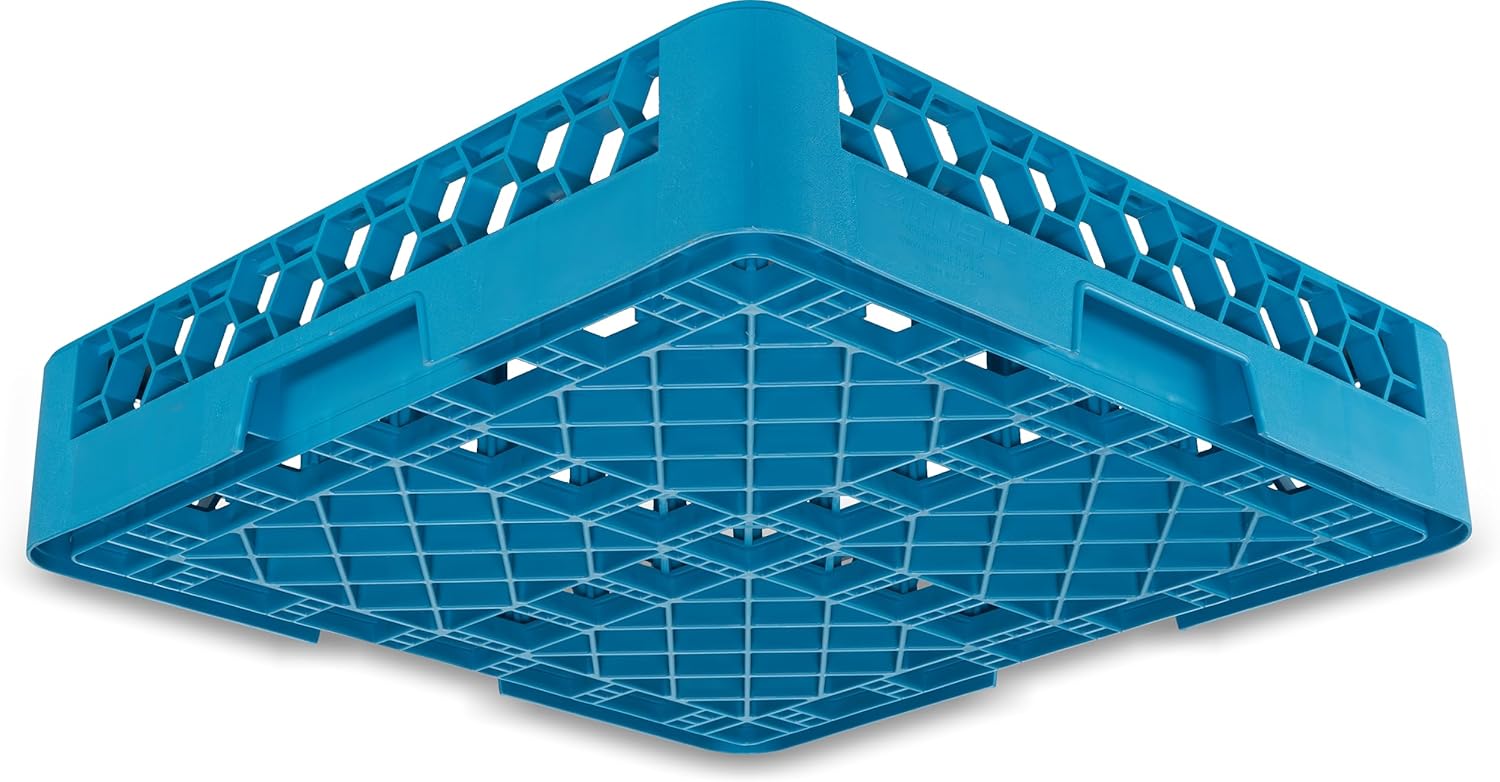 Carlisle FoodService Products RP-14 Blue Color, Polypropylene OptiClean All Purpose Plate and Tray Rack