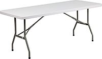Flash Furniture Elon Rectangular Plastic Folding Event Table