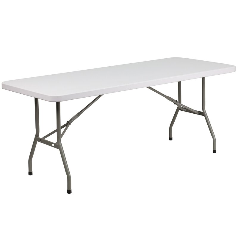 Flash Furniture Elon Rectangular Plastic Folding Event Table