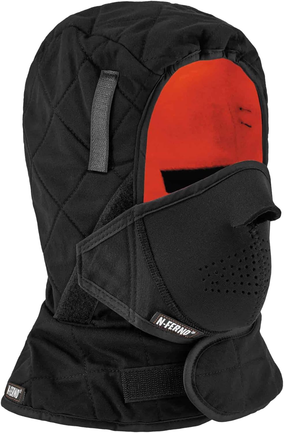 Detachable Neoprene Mouthpiece for Winter Liners, Ergodyne N-Ferno 6874,Black Mask