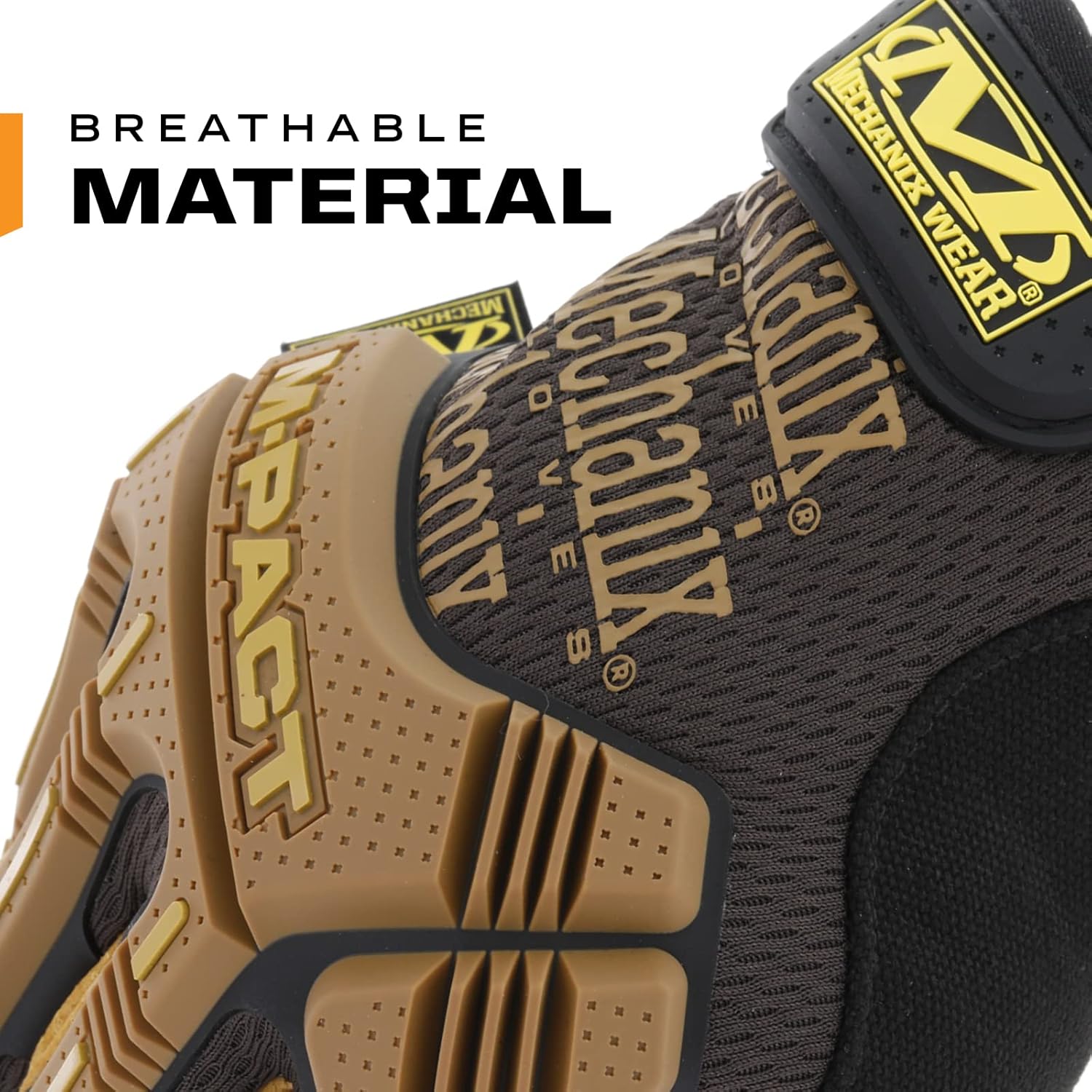 Mechanix Wear M-Pact Leather Gloves - Impact-Resistant Work Gloves