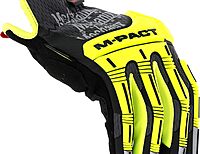 Mechanix Wear Hi-Viz M-Pact Open Cuff Gloves