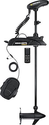 Minn Kota Terrova Bow-Mount Electric Trolling Motor with GPS, Spot-Lock, Dual Spectrum Chirp Sonar - in. Shaft, Freshwater