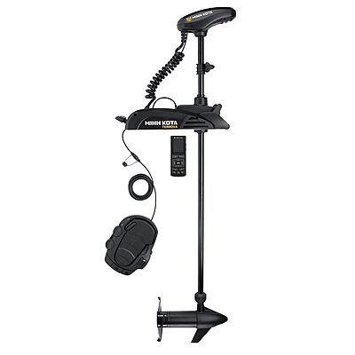 Minn Kota Terrova Bow-Mount Electric Trolling Motor with GPS, Spot-Lock, Dual Spectrum Chirp Sonar - in. Shaft, Freshwater