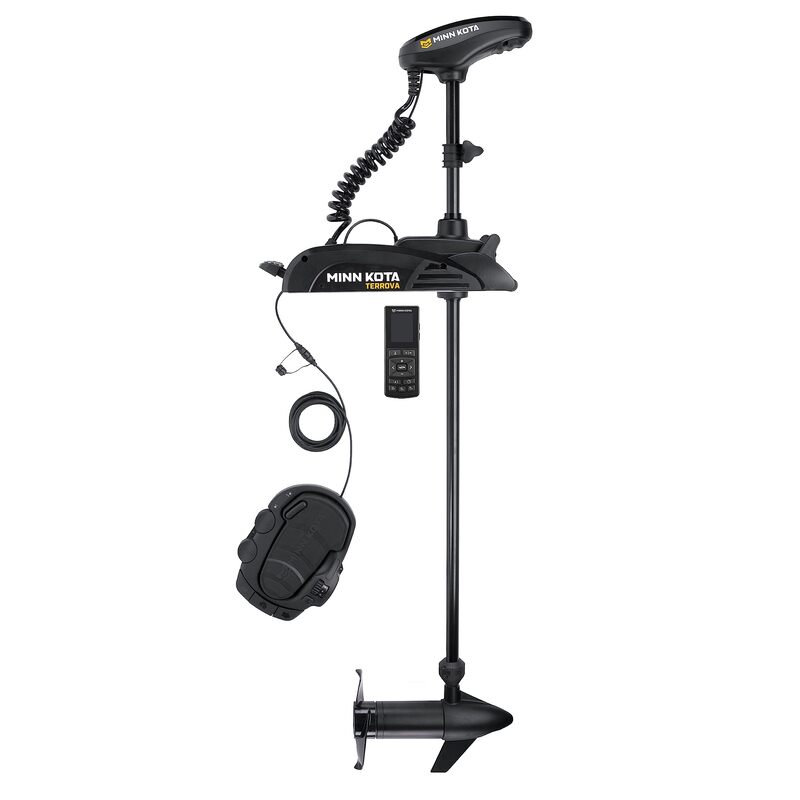 Minn Kota Terrova Bow-Mount Electric Trolling Motor with GPS, Spot-Lock, Dual Spectrum Chirp Sonar, 55 Lb. Thrust