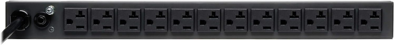 TRIPP LITE 2.4kW 120V Single-Phase Basic PDU, 13 NEMA 5-15/20R Outlets, L5-20P Input, 1U Rack-Mount