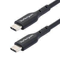 StarTech.com 3m (9.8ft) USB-C Charging Cable, USB C Cable, USB 2.0 Type-C Laptop Charger Cord, 60W 3A Power Delivery, M/M