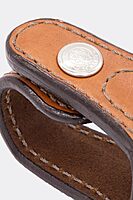 BIANCHI Model 19L Thumbsnap Suede-Lined Leather Belt Slide Holster