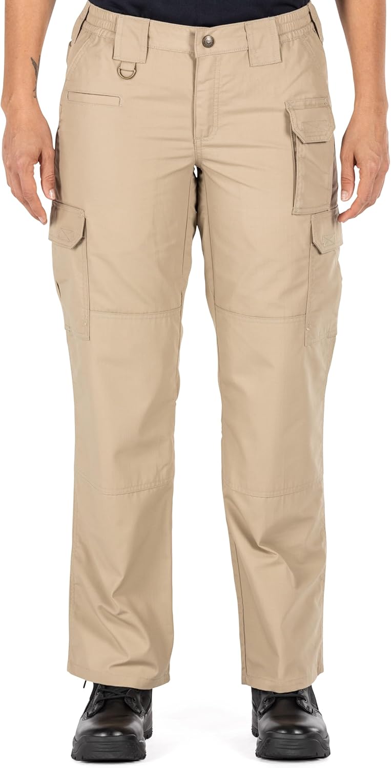 5.11 Tactical Women's Taclite Pro Ripstop Pants, Regular Fit, 8 Pockets, Gusseted, Style 64360ABR
