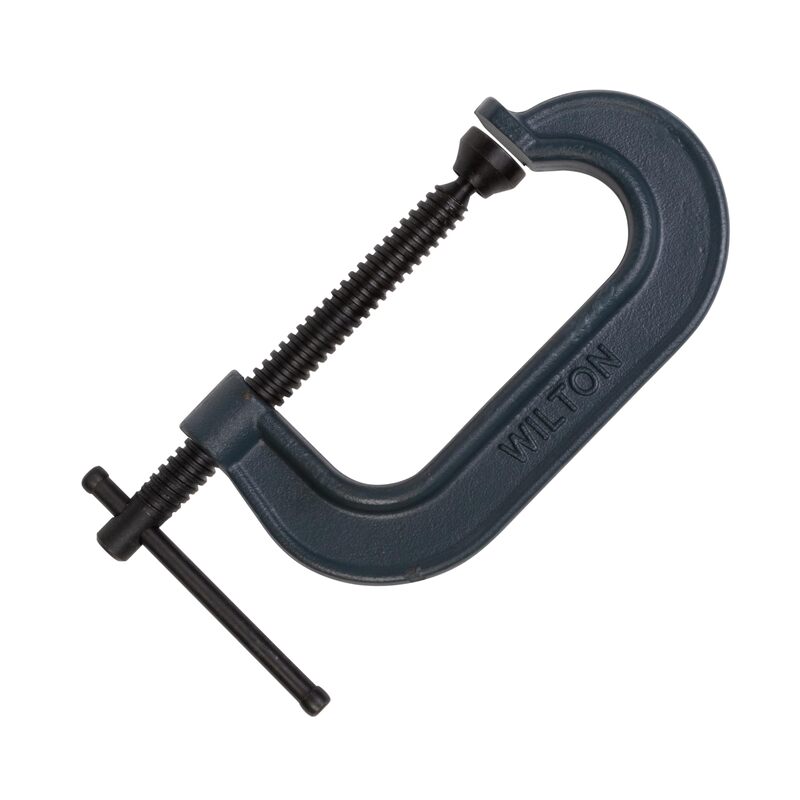 Wilton C-Clamp, 4" Opening, 2-5/16" Throat, 3700 Lbs. Clamping Force (Model 804)