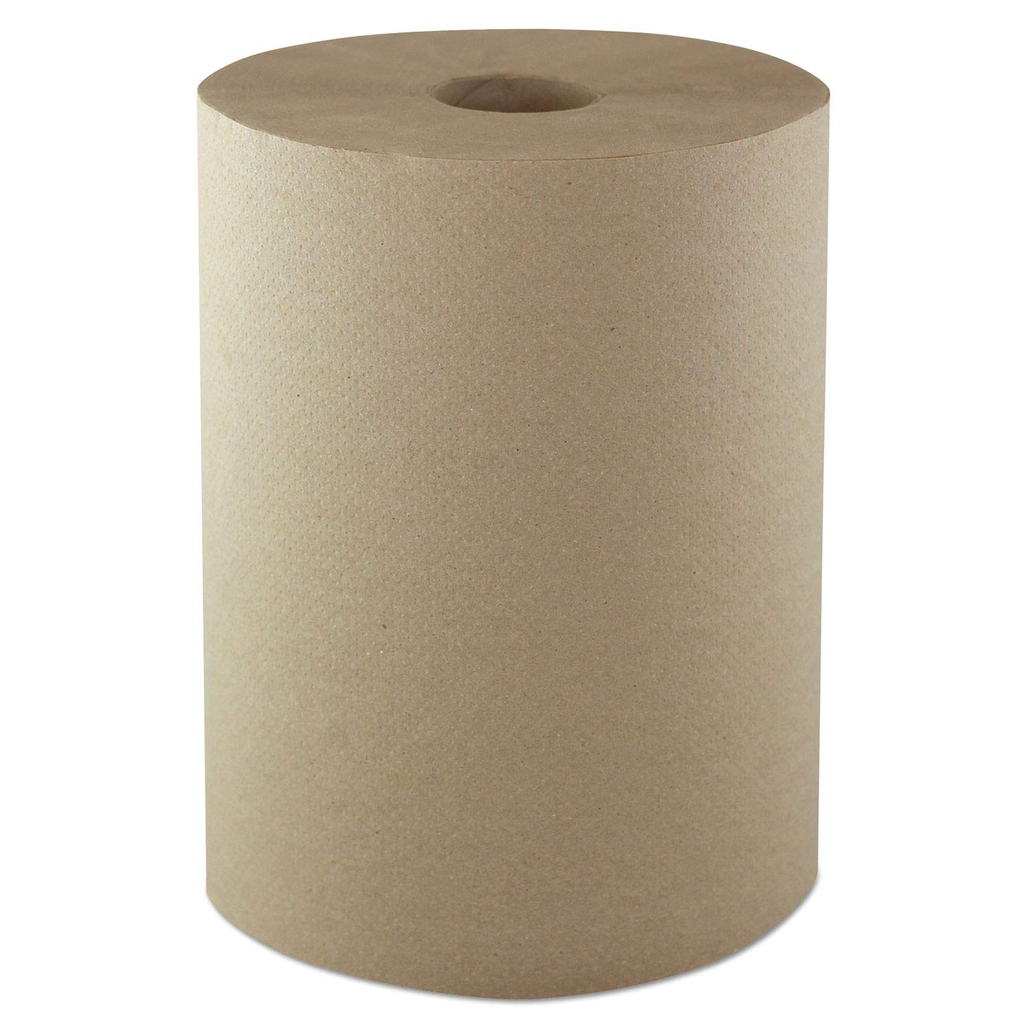 Morcon Tissue 10 Inch Roll Towels, 1-Ply, 10in x 800 ft, Kraft, 6 Rolls/Carton