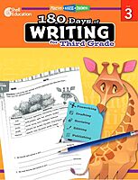 180 Days of Writing for Third Grade - An Easy-to-Use Third Grade Writing Workbook to Practice and Improve Writing Skills