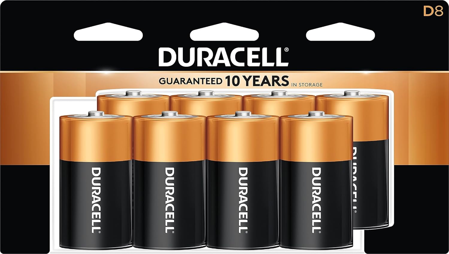 Duracell, MN2400B4Z, Standard Battery, AAA, Alkaline, PK4, Black