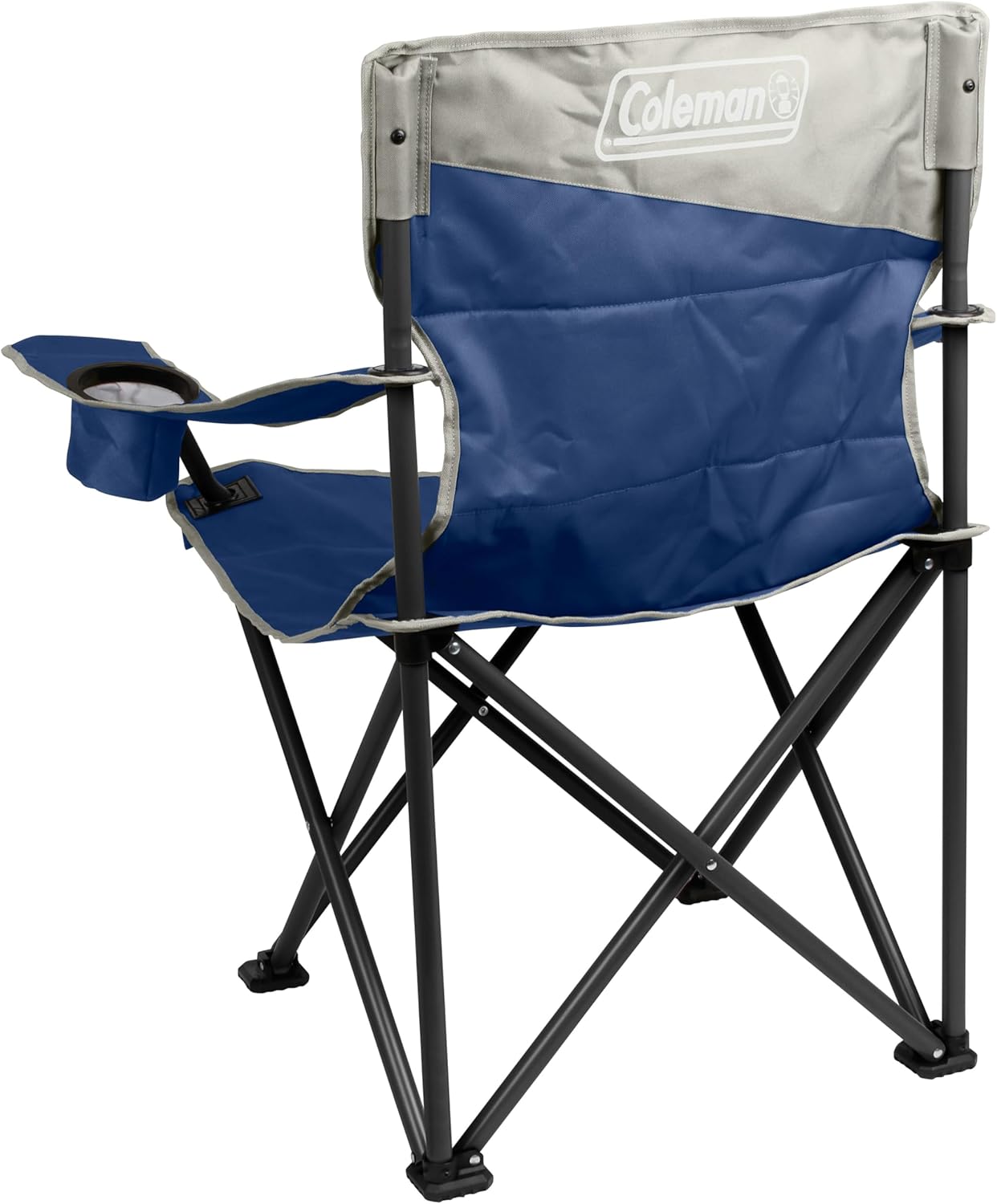 COLEMAN Big-N-Tall Camping Chair with Cup Holder & Side Pocket, Water-Resistant XL