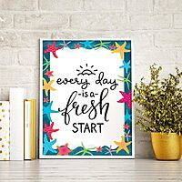 BARKER CREEK Kai Ola Designer Computer Paper, Decorative Printer Paper, 8.5 x 11