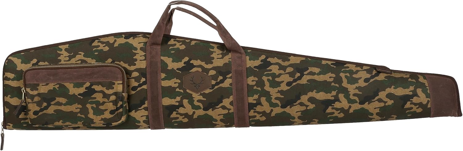 EVOLUTION OUTDOOR Rawhide Series Waxed Canvas Rifle and Shotgun Case