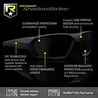 REVISION MILITARY ShadowStrike Tactical Ballistic Sunglasses