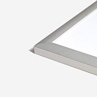 U BRANDS Melamine Non-Magnetic Dry-Erase Board, Silver Aluminum Frame