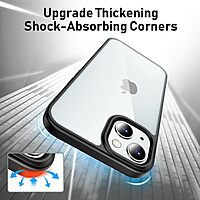 Black Border Clear Case